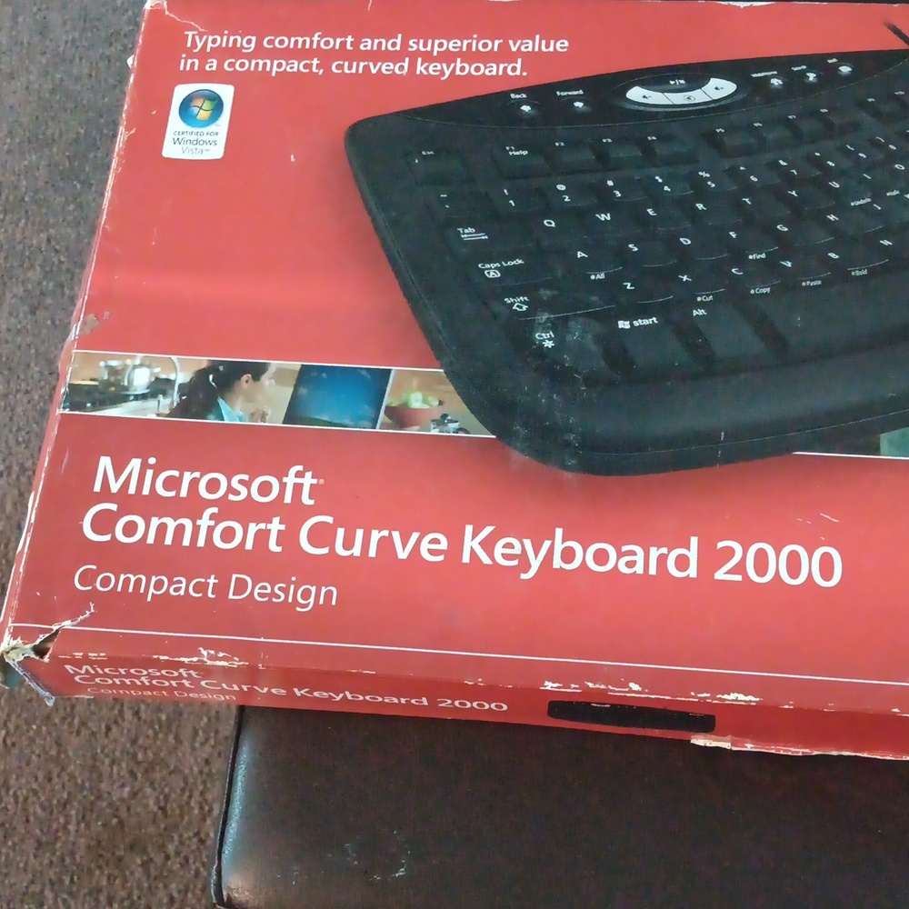 Microsoft comfort curve keyboard 2000 - Picture 2 of 4